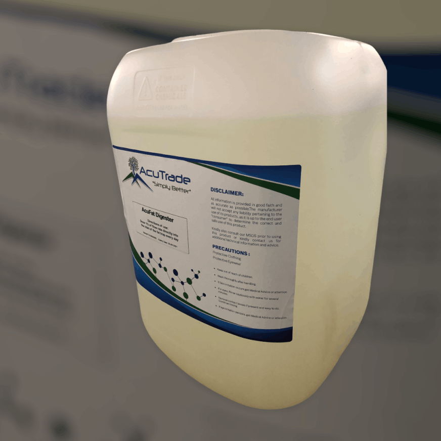 Biological Chemical Eco friendly Green Chemicals Acufat Digester